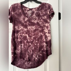 American eagle tie dye tee